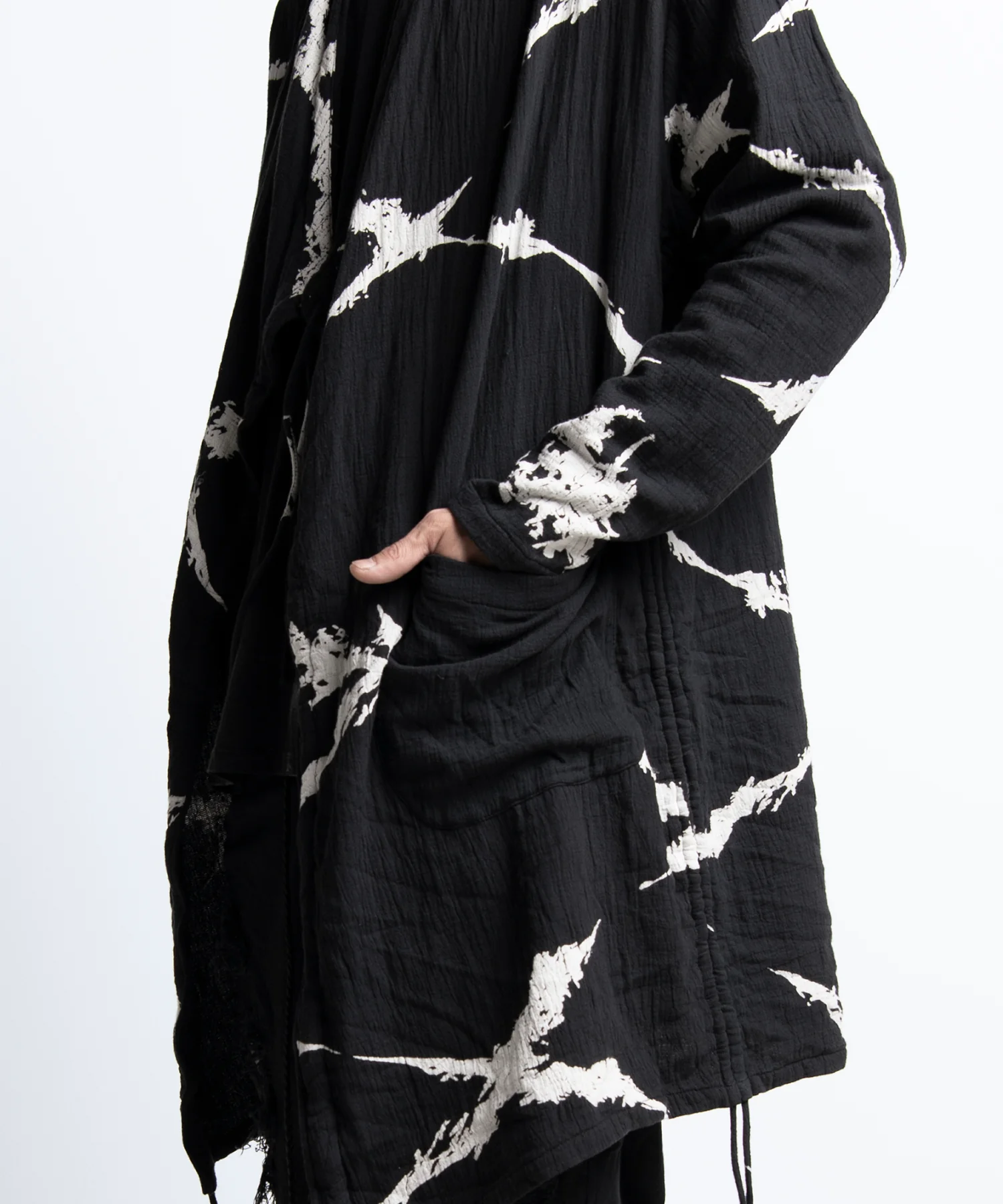 2402-TP10 Cross Gauze Cardigan - Image 7