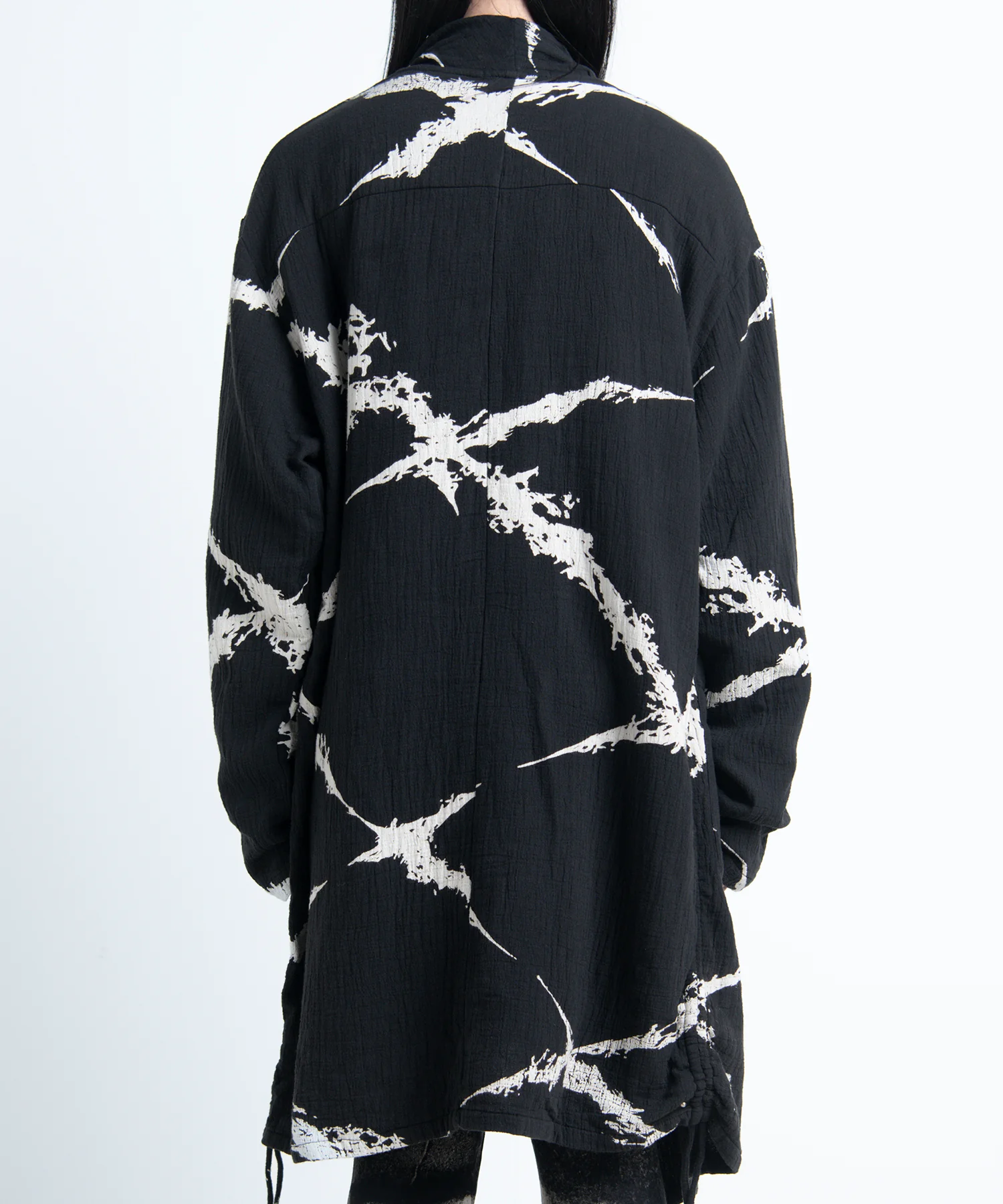 2402-TP10 Cross Gauze Cardigan -Women's- - Image 4