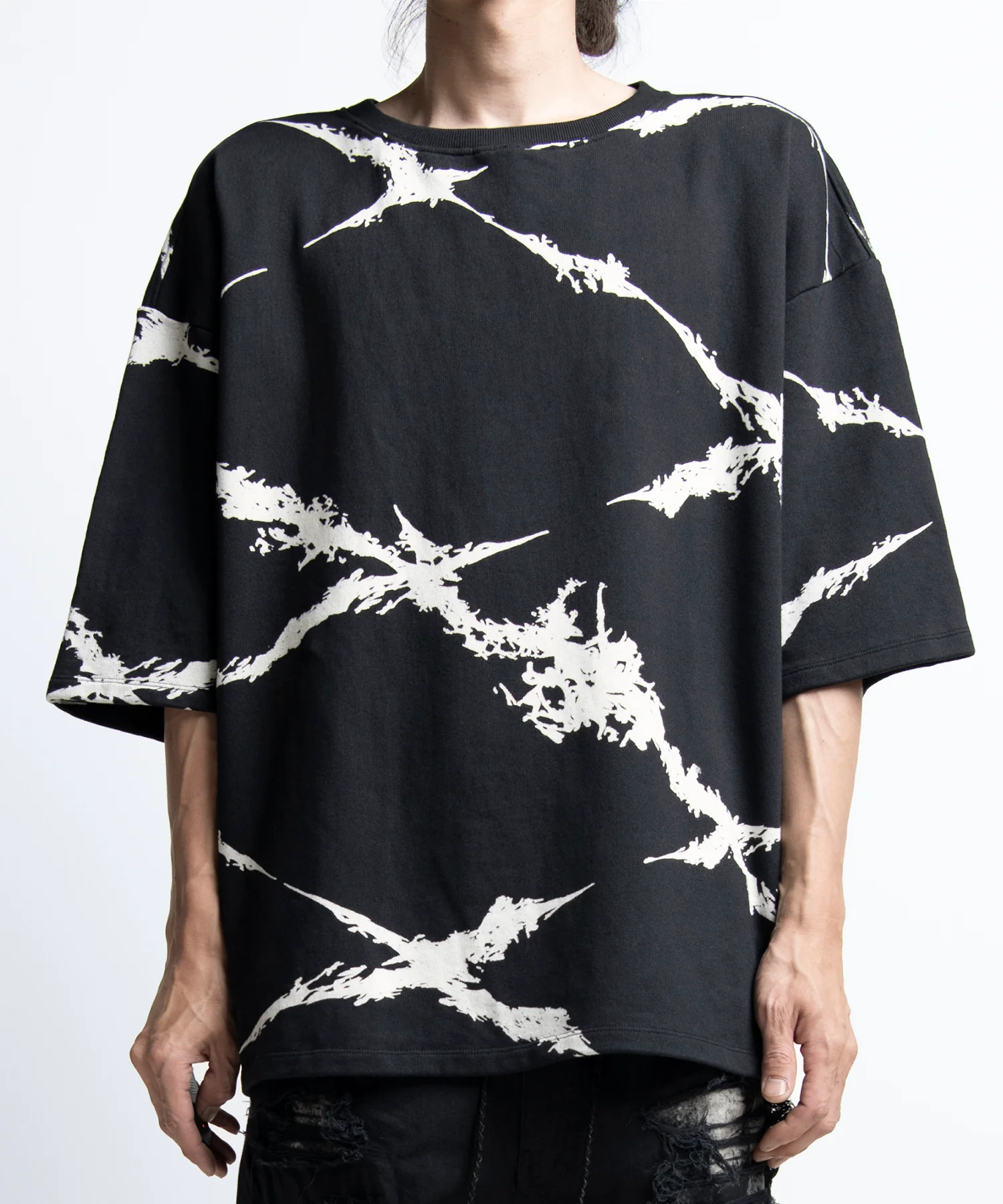 2402-TP12 Half Sleeve Cross Top - Image 4