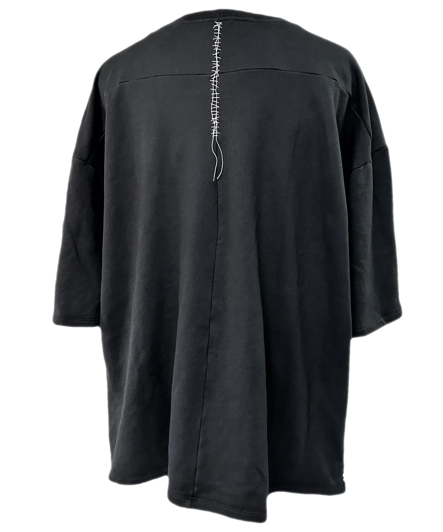 2402-TP13 Hand Stitch Half Sleeve Top - Image 9