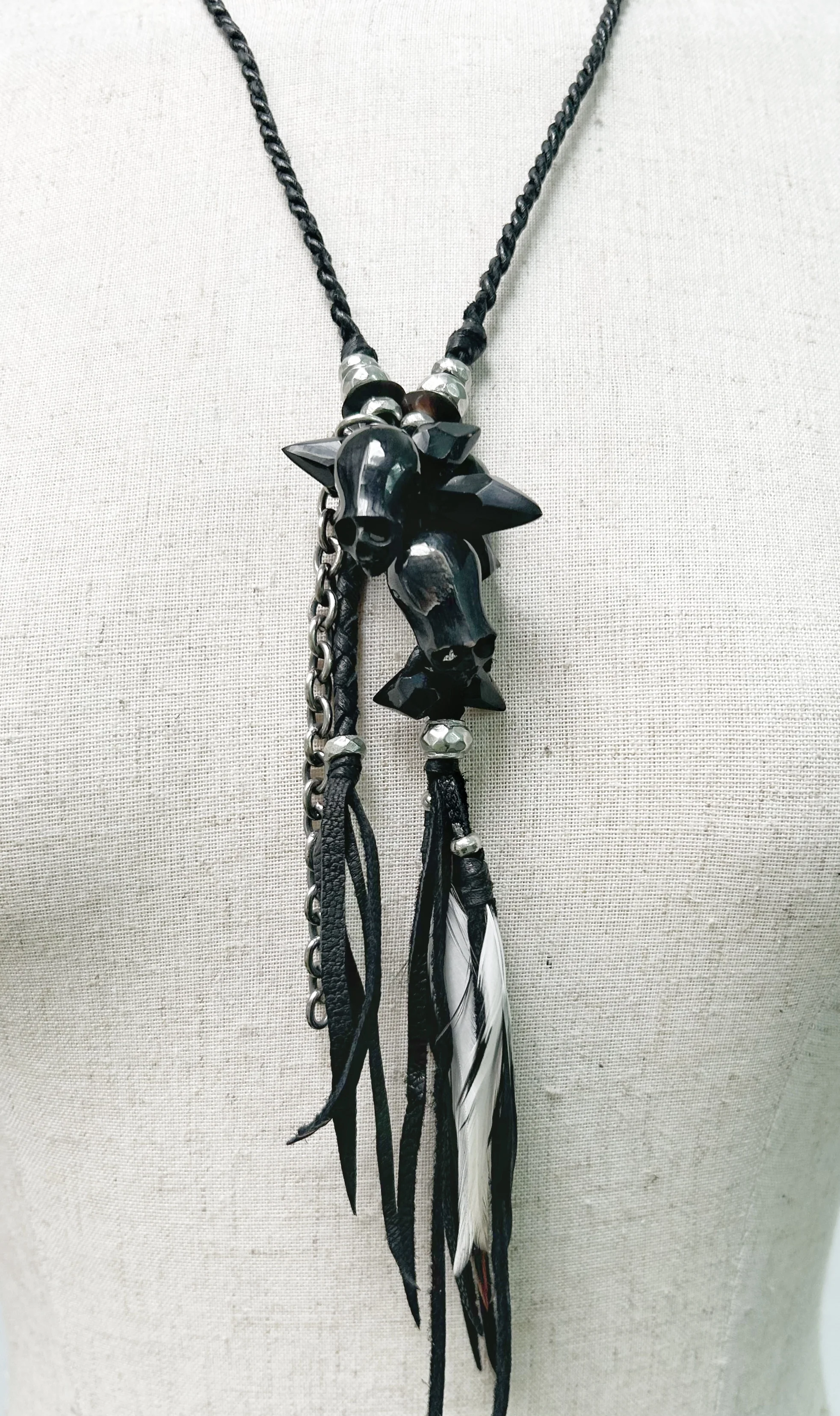 2501-AC07 Black Shadow Necklace 01 - Image 4