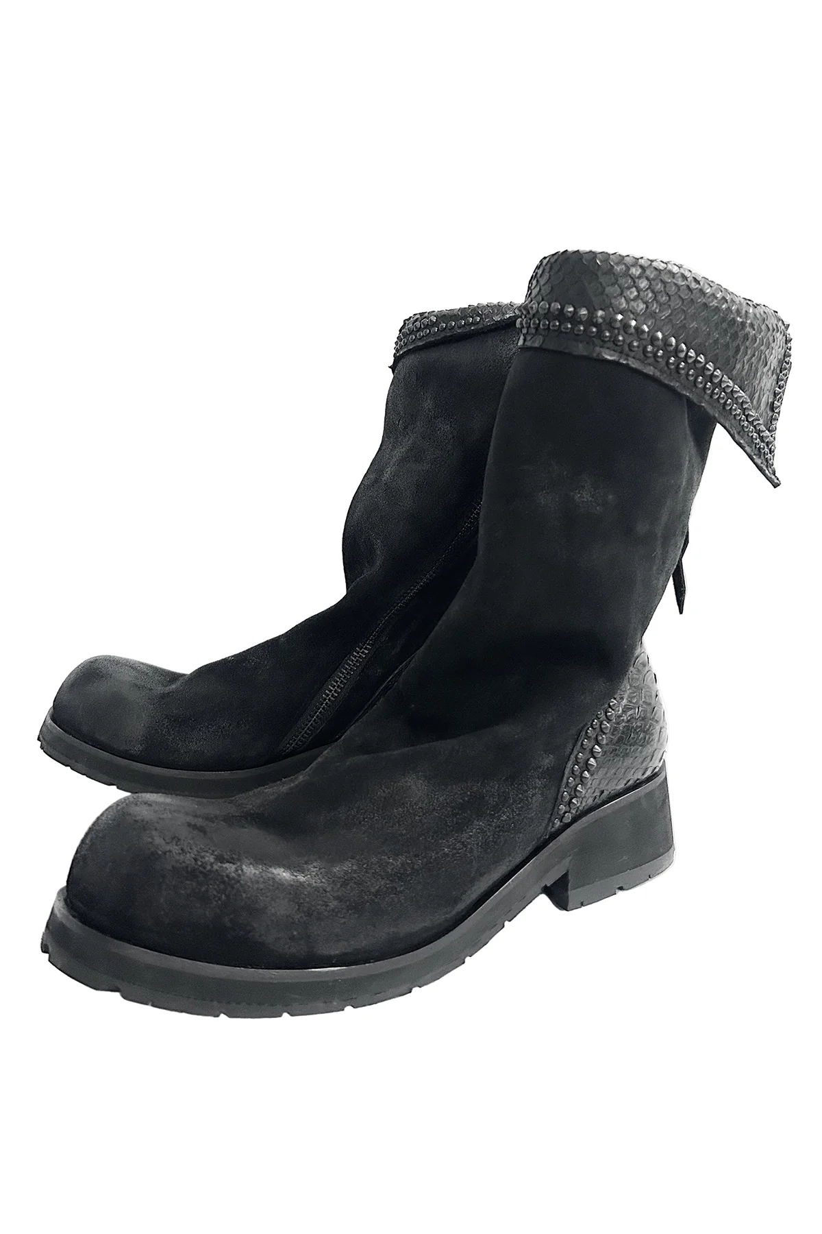 2501-BO03 Crush Suede Boots