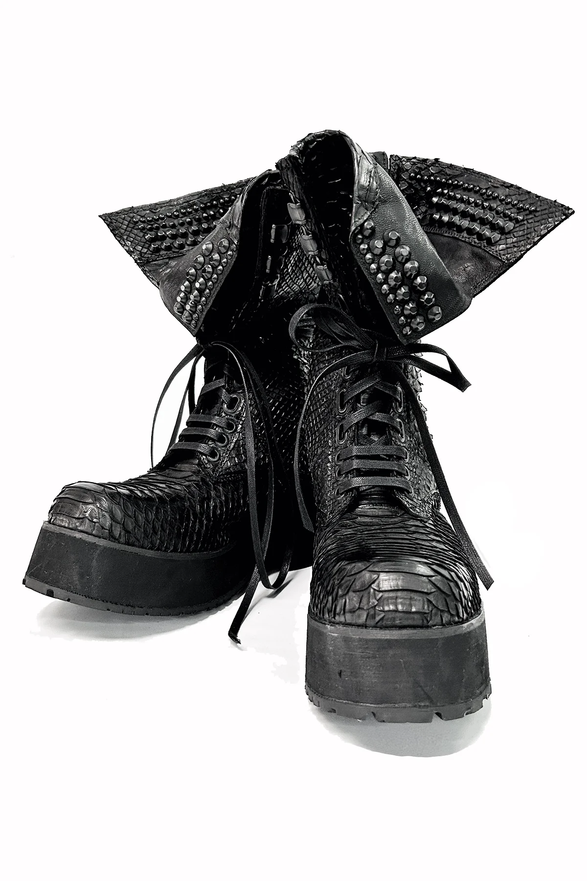 2501-BO06 Chrome Platform Boots/ SPC - Image 2