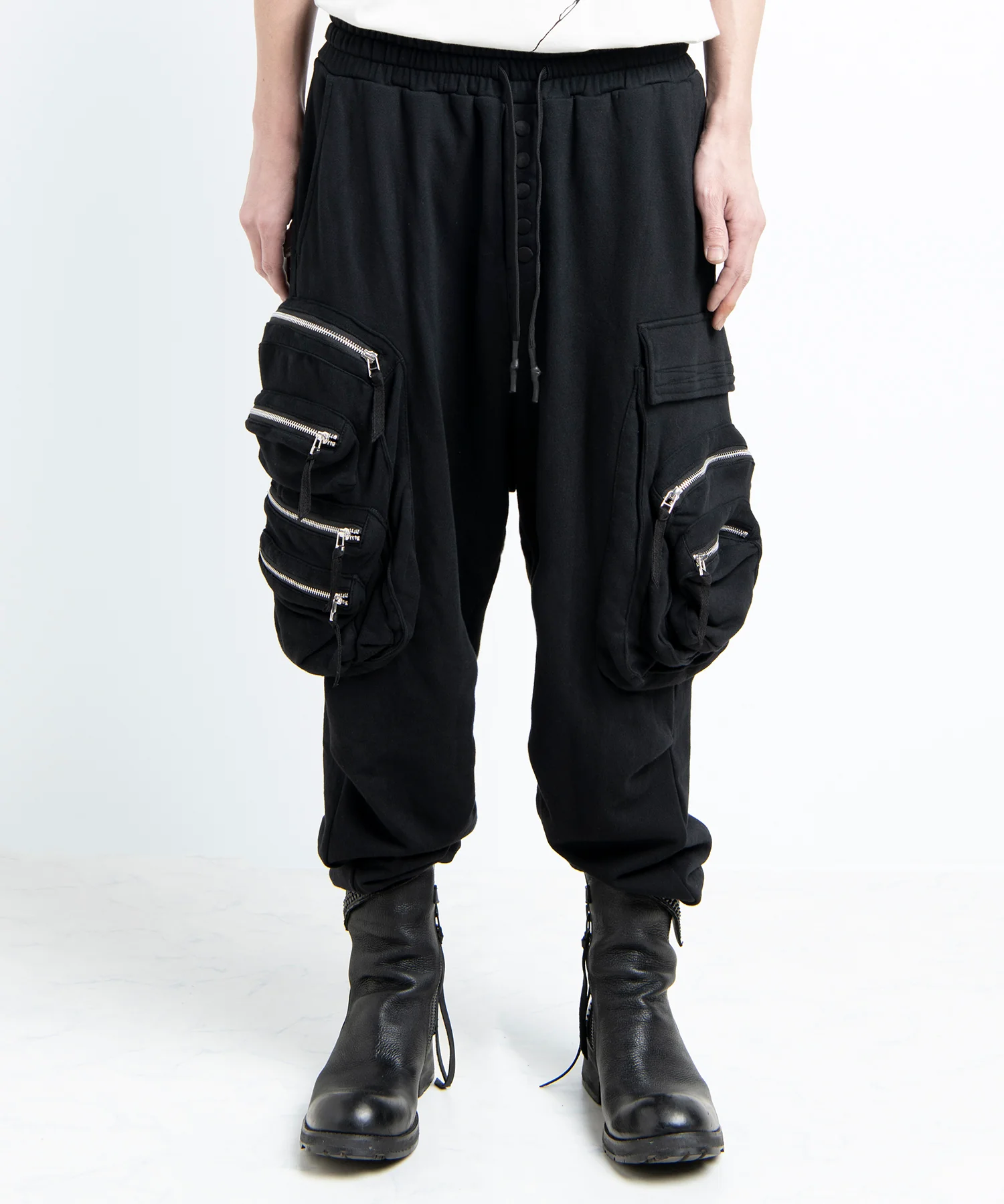 2501-PT05 Multipul Pcket Sweat Pants - Image 3