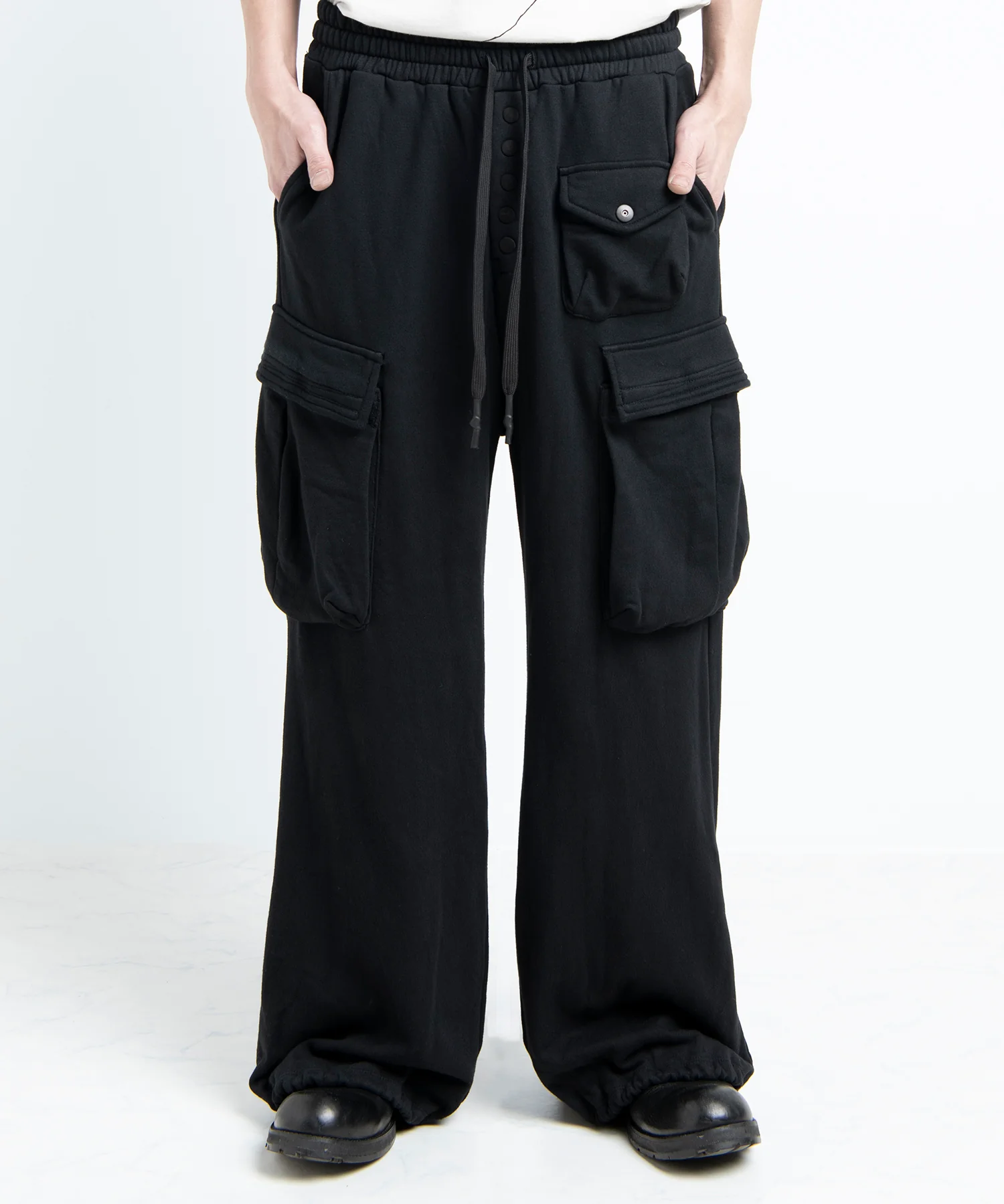 2501-PT07 Sweat Wide Cargo Pants - Image 21