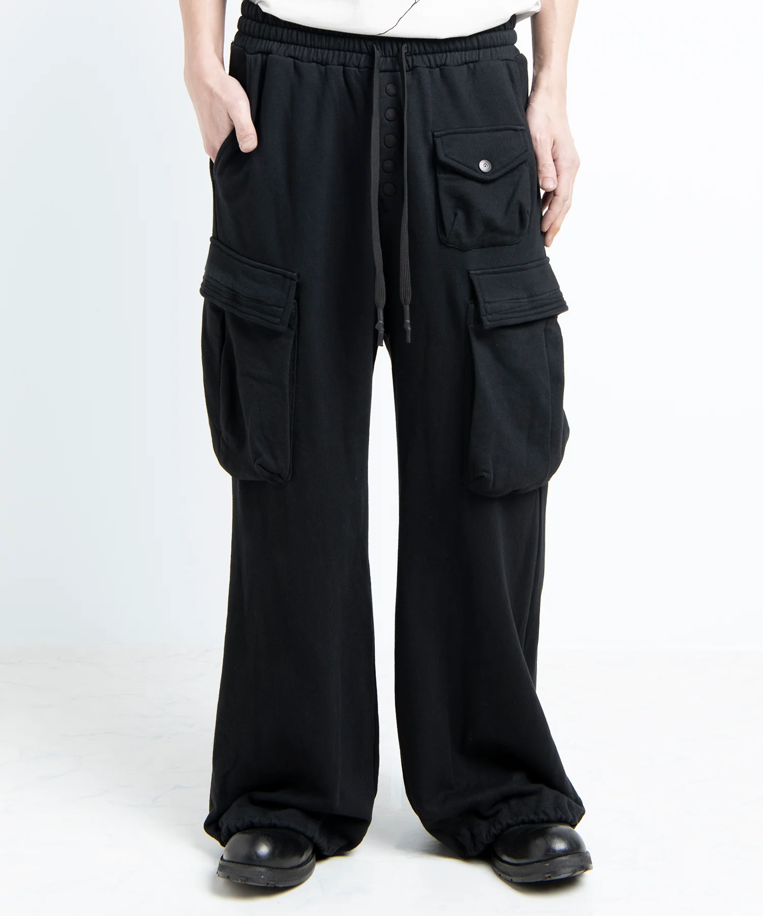 2501-PT07 Sweat Wide Cargo Pants - Image 22