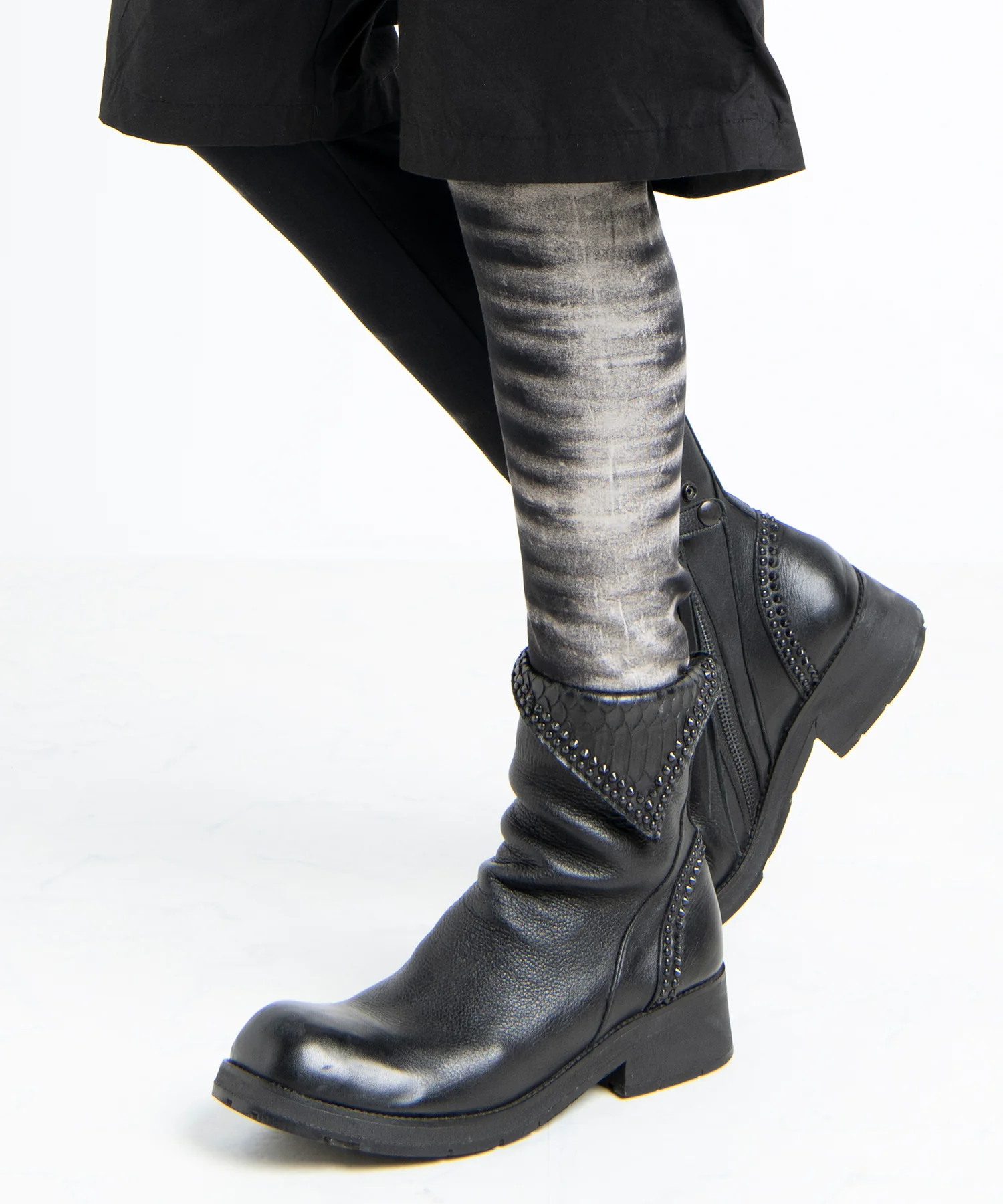 2501-PT11 Black Shadow Leggings - Image 4