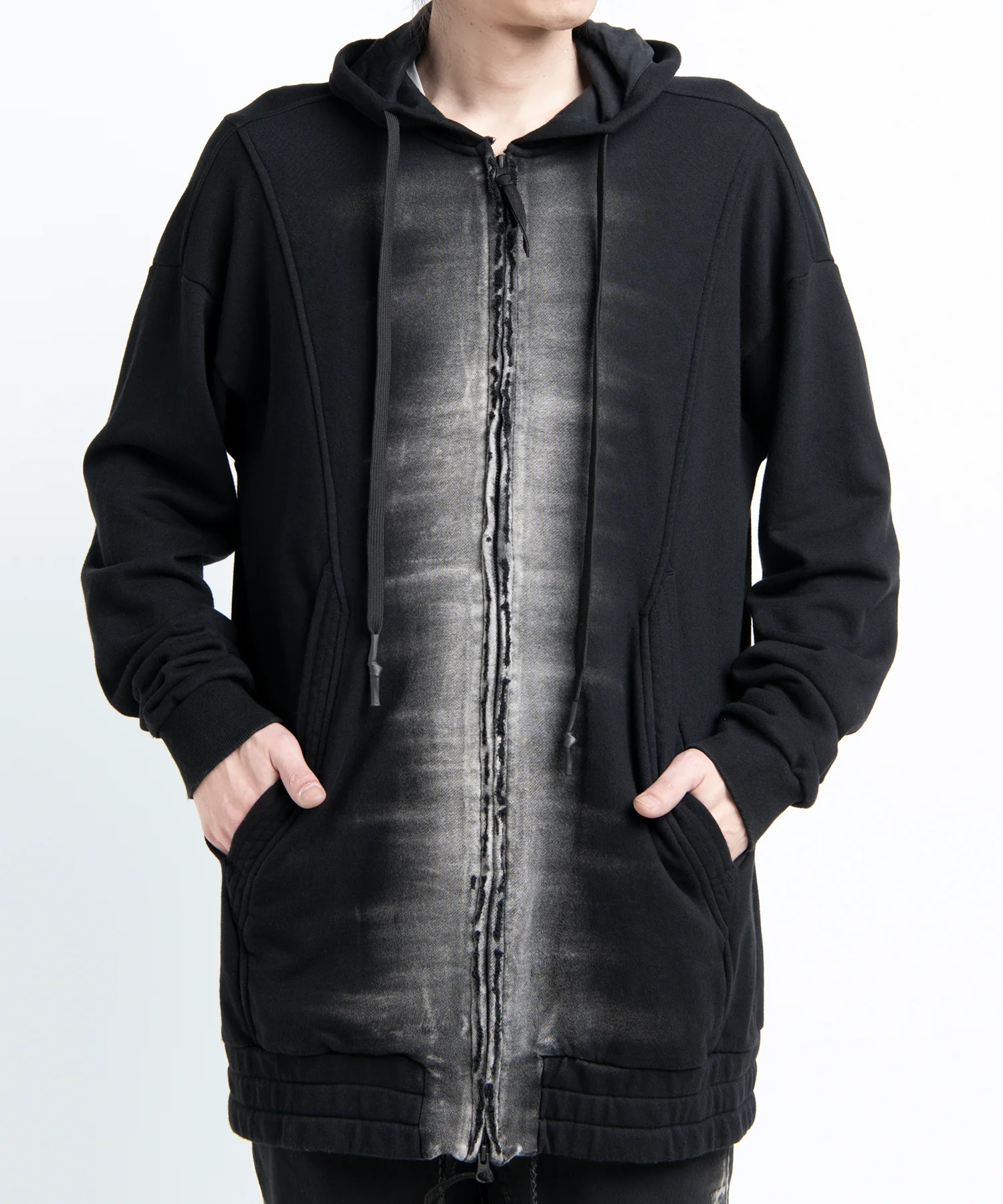 2501-TP05 Black Shadow Long Parka - Image 14