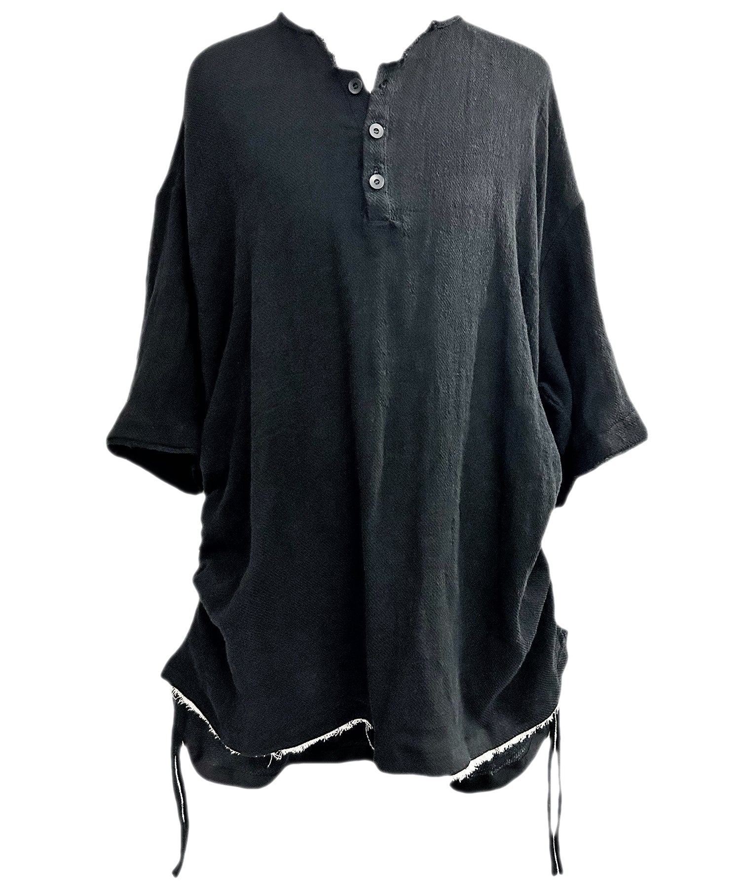 2501-TP06 Side Shirring Henry Top 03 - Image 14