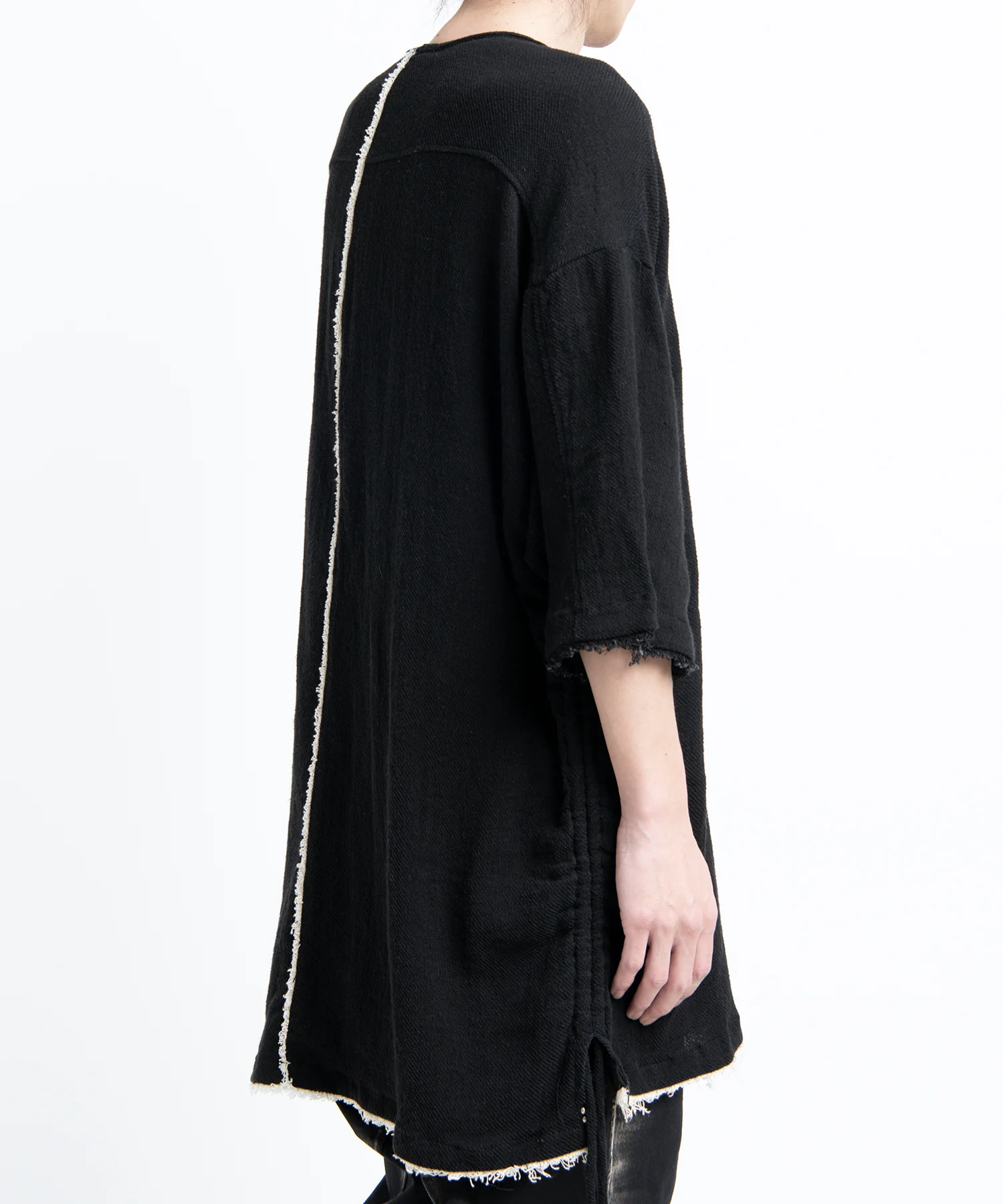 2501-TP06 Side Shirring Henry Top 03 - Image 6