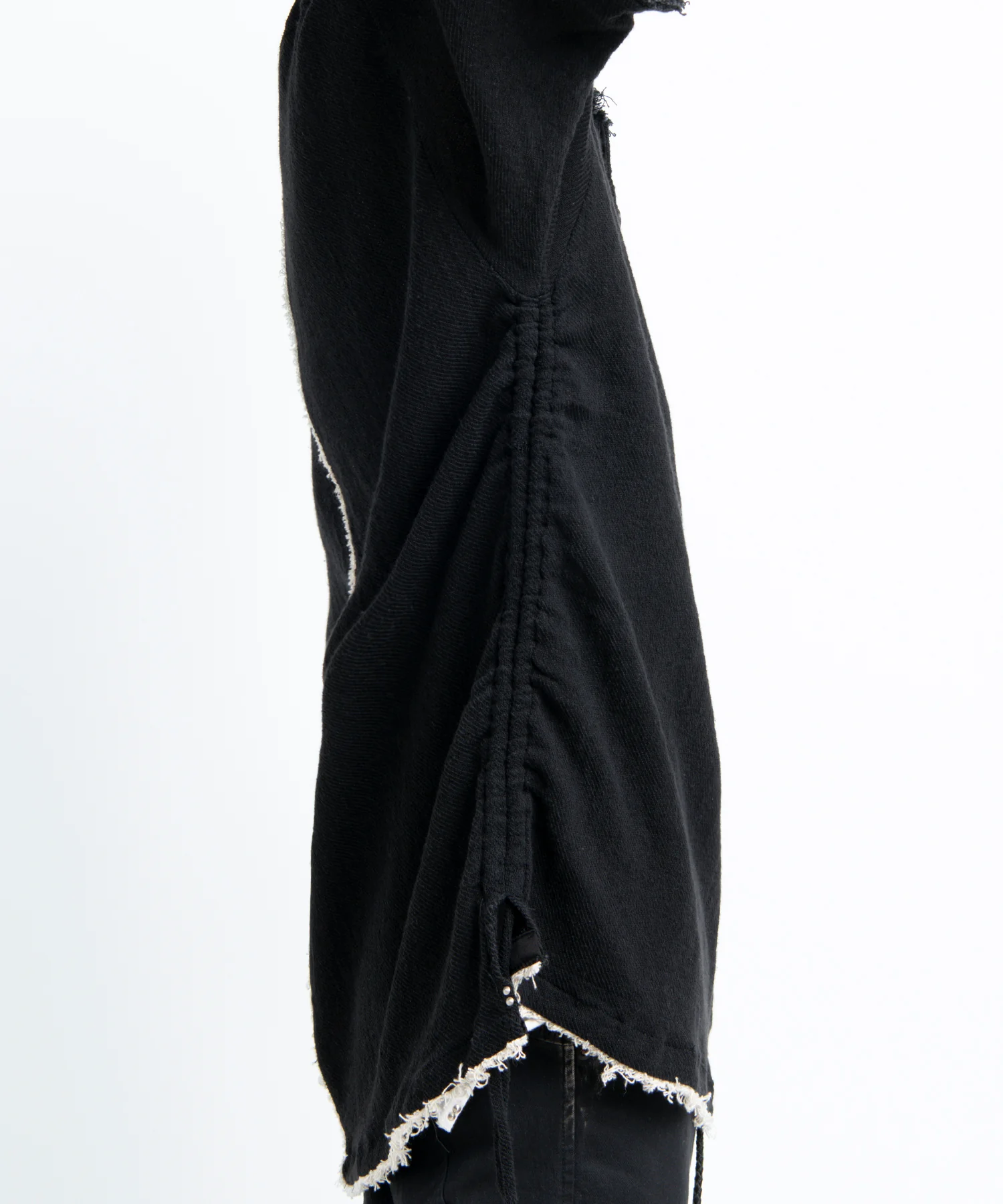 2501-TP06 Side Shirring Henry Top 03 - Image 8
