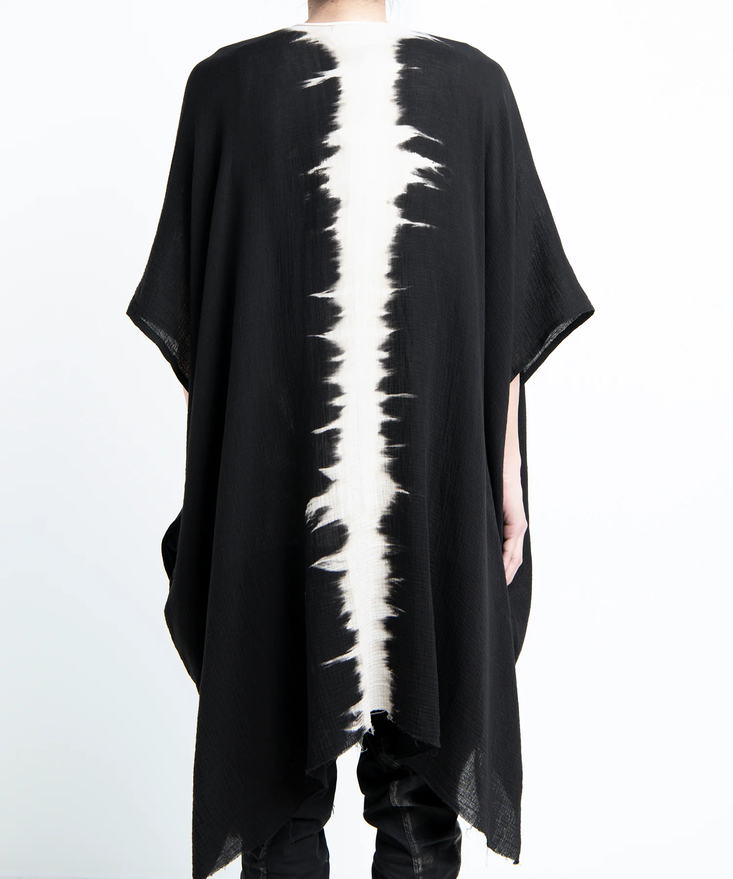 2501-TP08 Black Shadow Long Gown 02 - Image 5