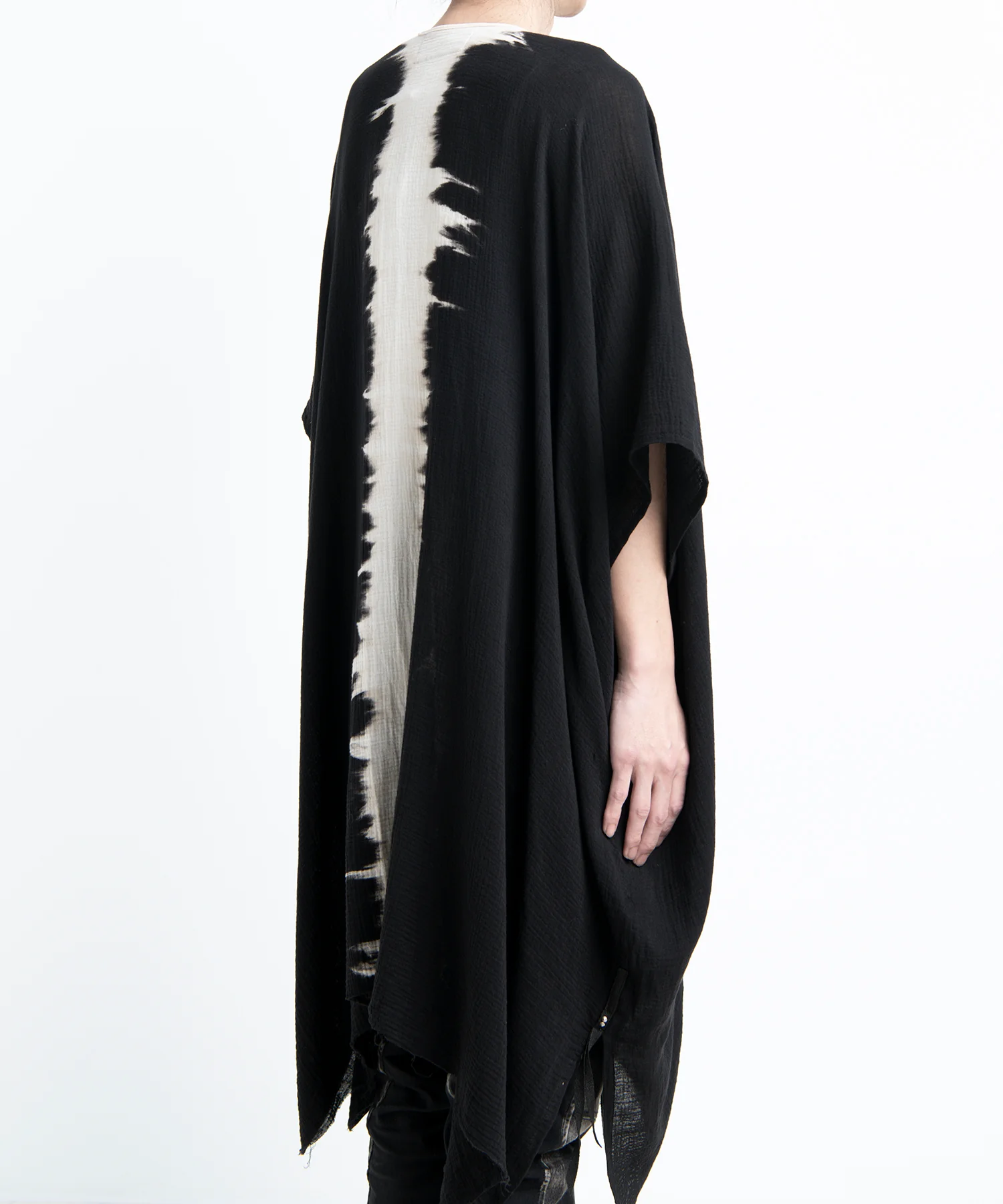 2501-TP08 Black Shadow Long Gown 02 - Image 6