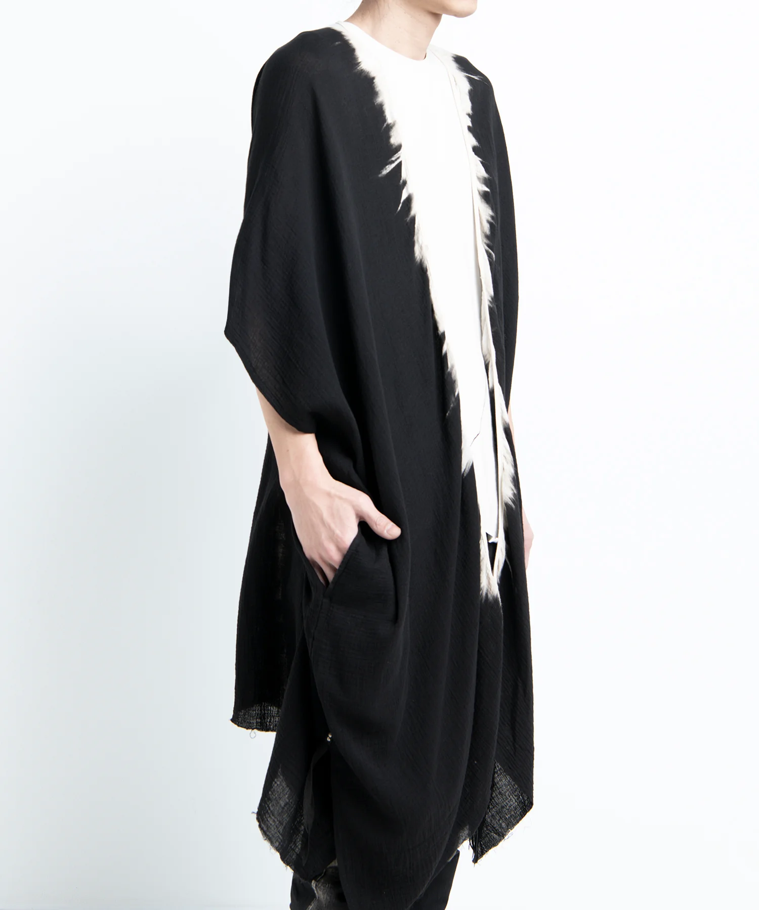 2501-TP08 Black Shadow Long Gown 02 - Image 7