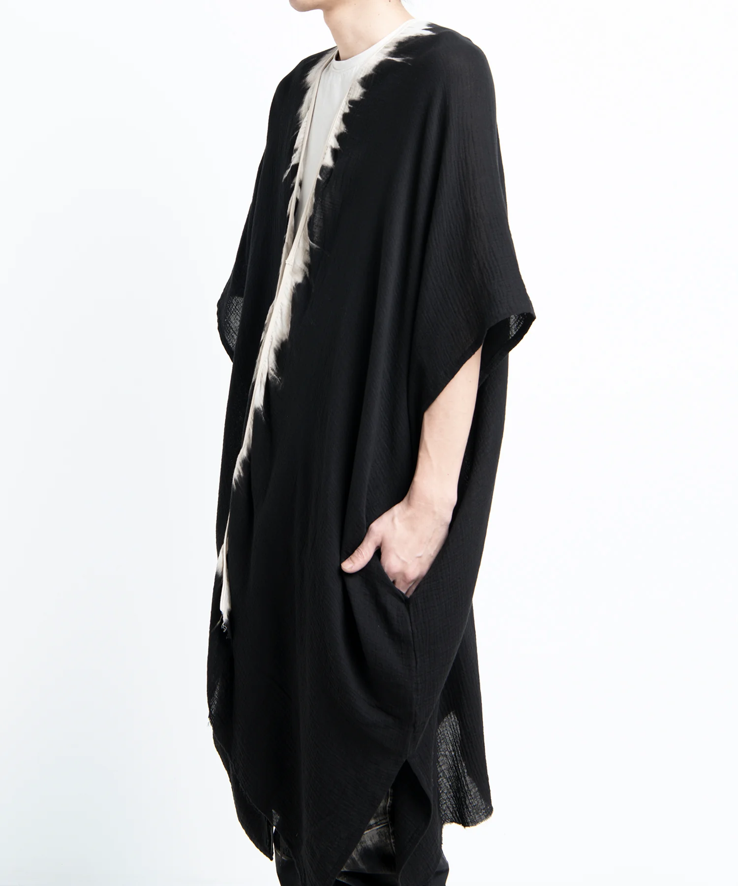 2501-TP08 Black Shadow Long Gown 02 - Image 8