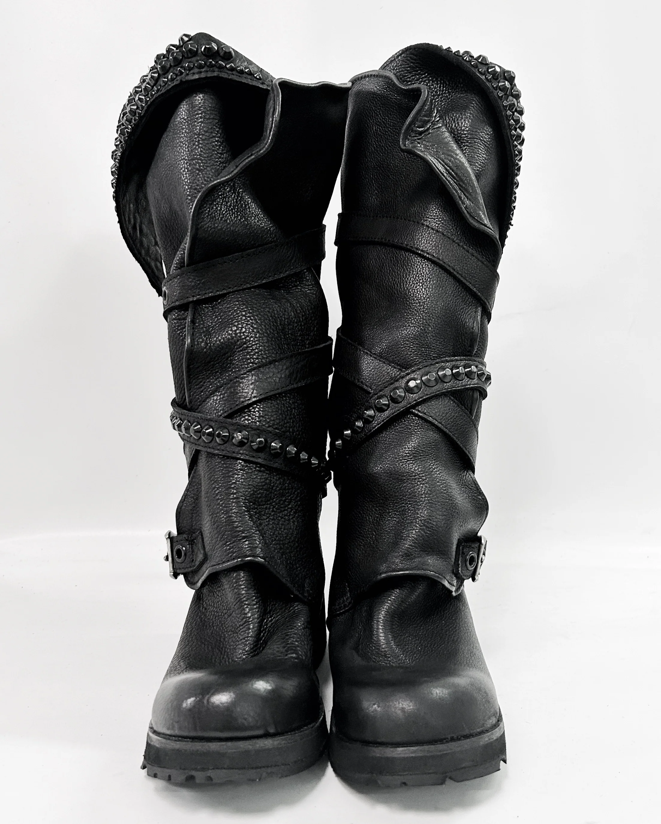 2502-BO01 Crush Layered Boots - Image 4