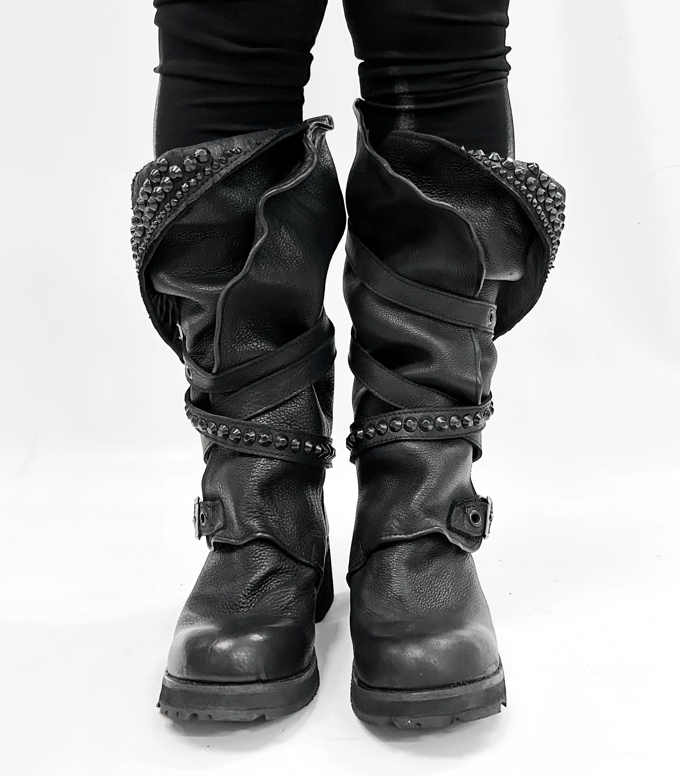 2502-BO01 Crush Layered Boots - Image 7