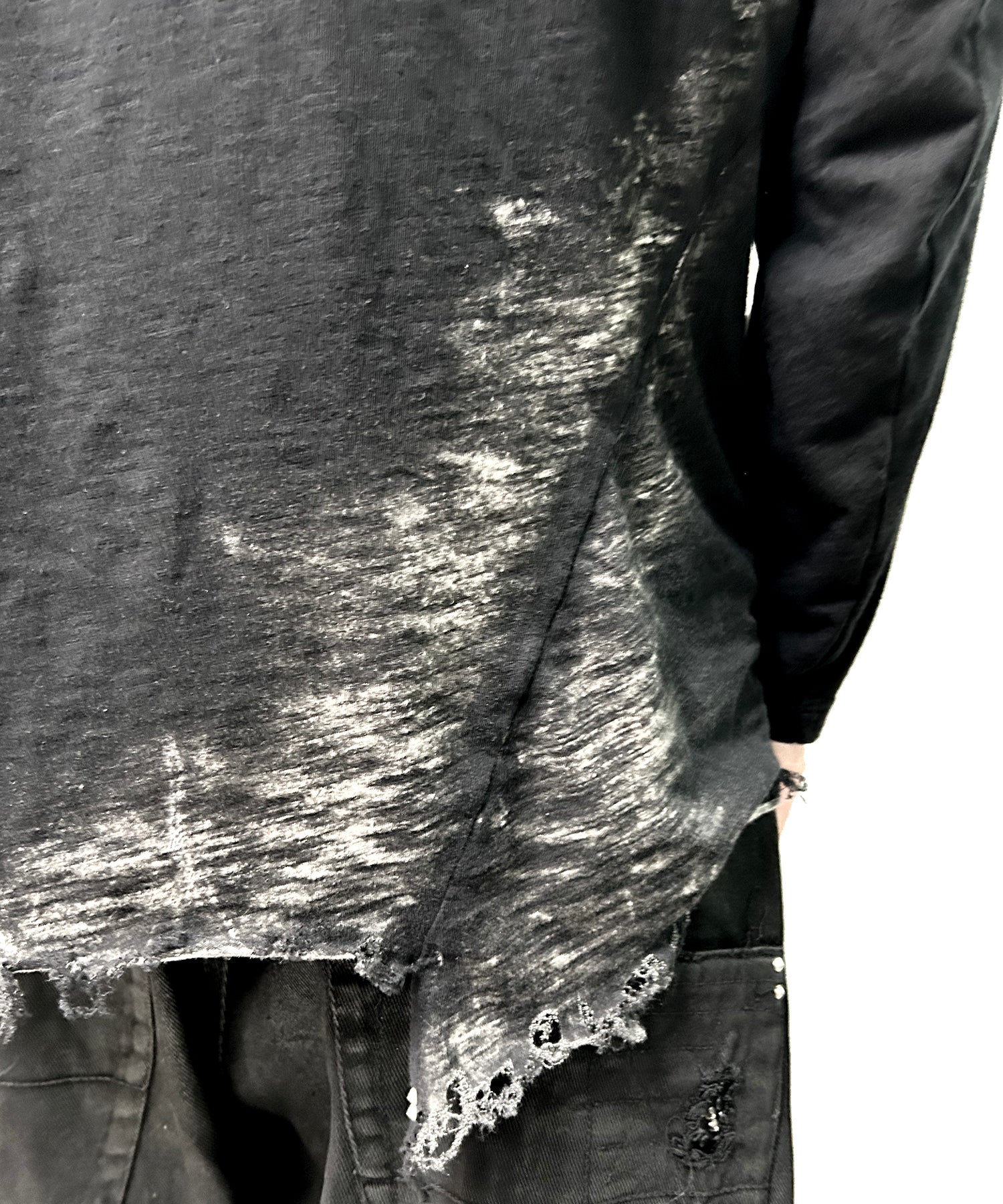 2502-CT02/LS Black Shadow Slash Cut / LS_Black - Image 3