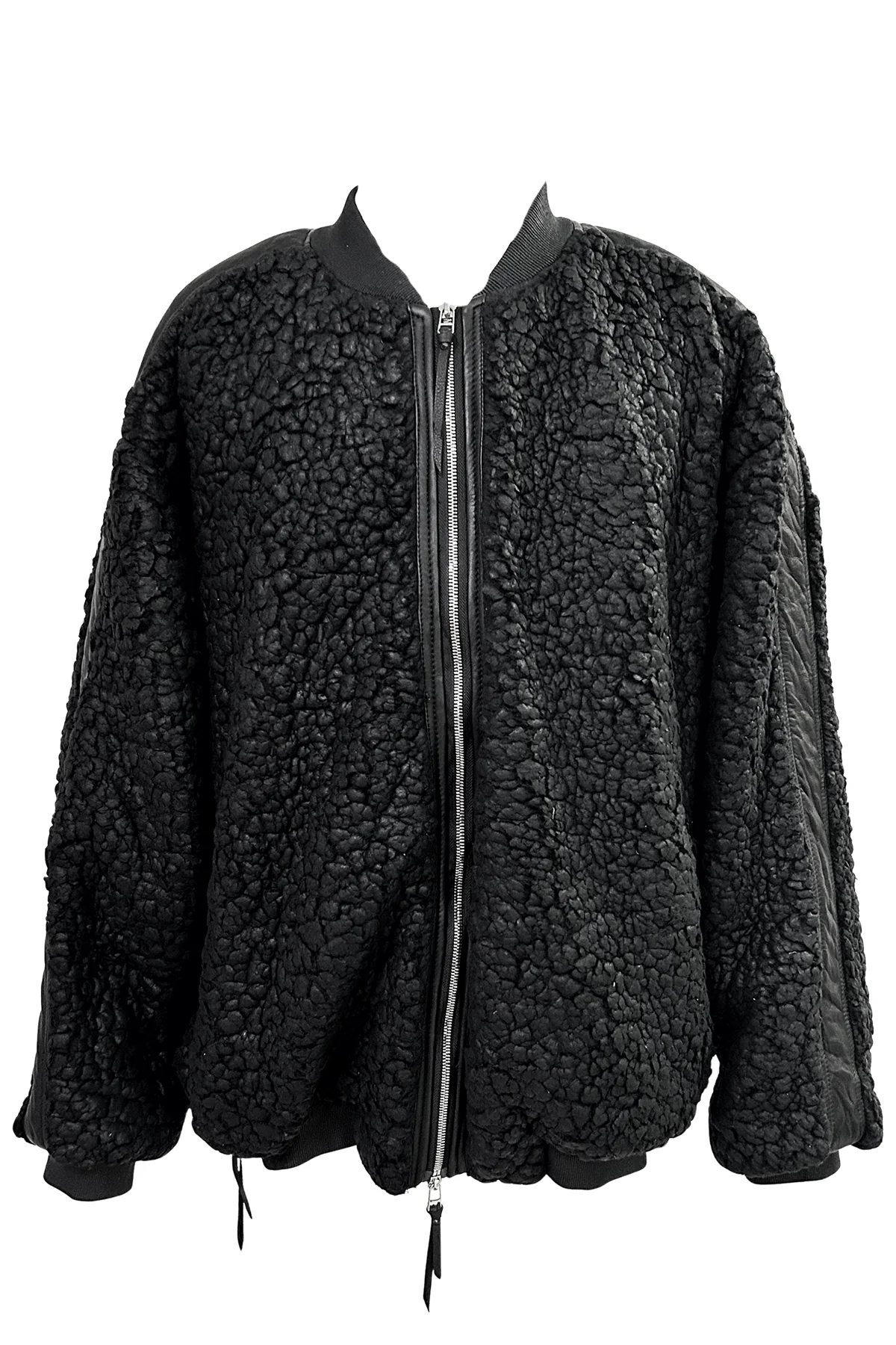 2502-JK06 Serpent Cross Coating Boa Jacket - Image 5