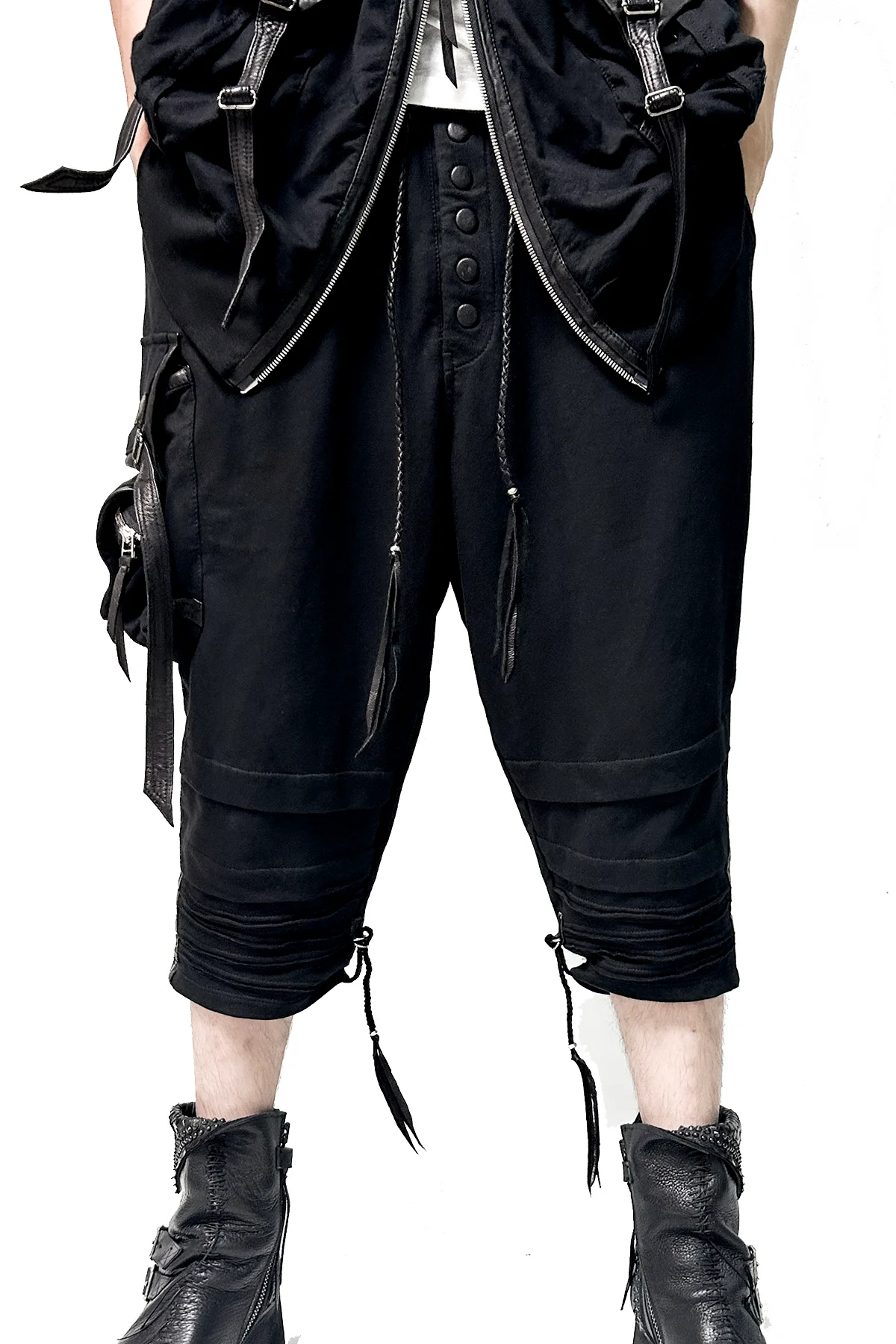 2502-PT16 Black Raven Pants 05
