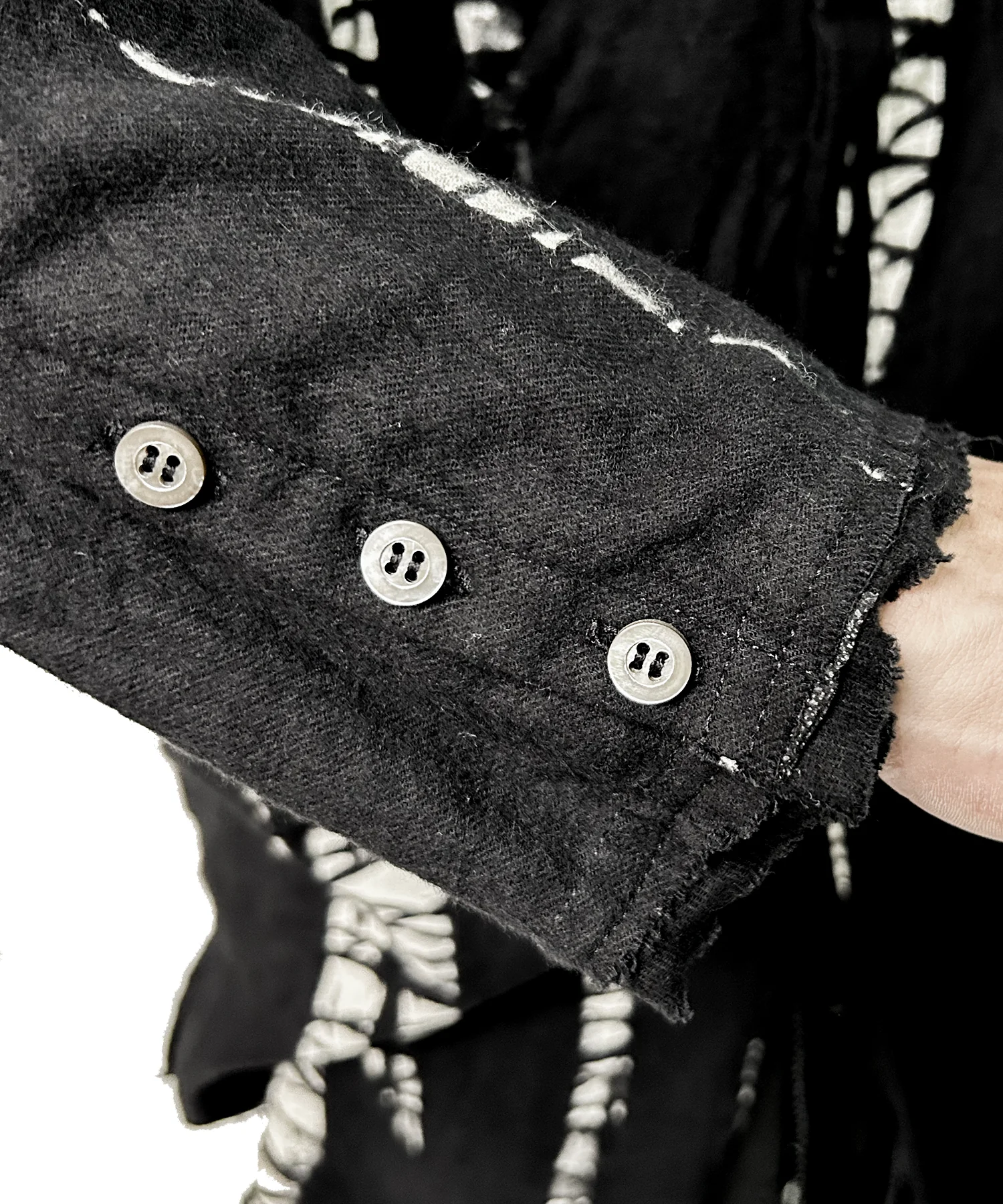 2502-SH01 Shadow Vine Long Flannel Shirt - Image 4
