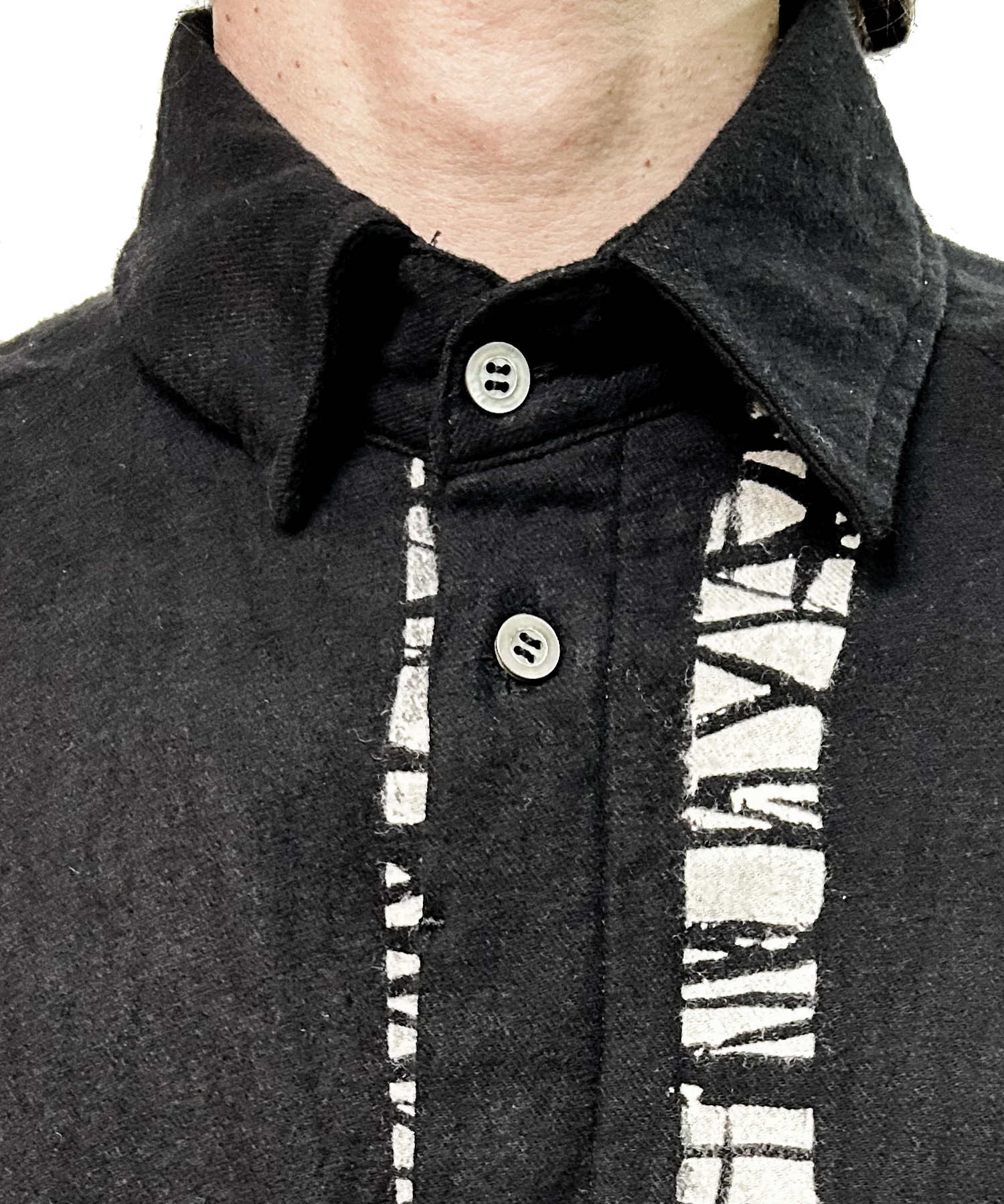 2502-SH01 Shadow Vine Long Flannel Shirt - Image 5