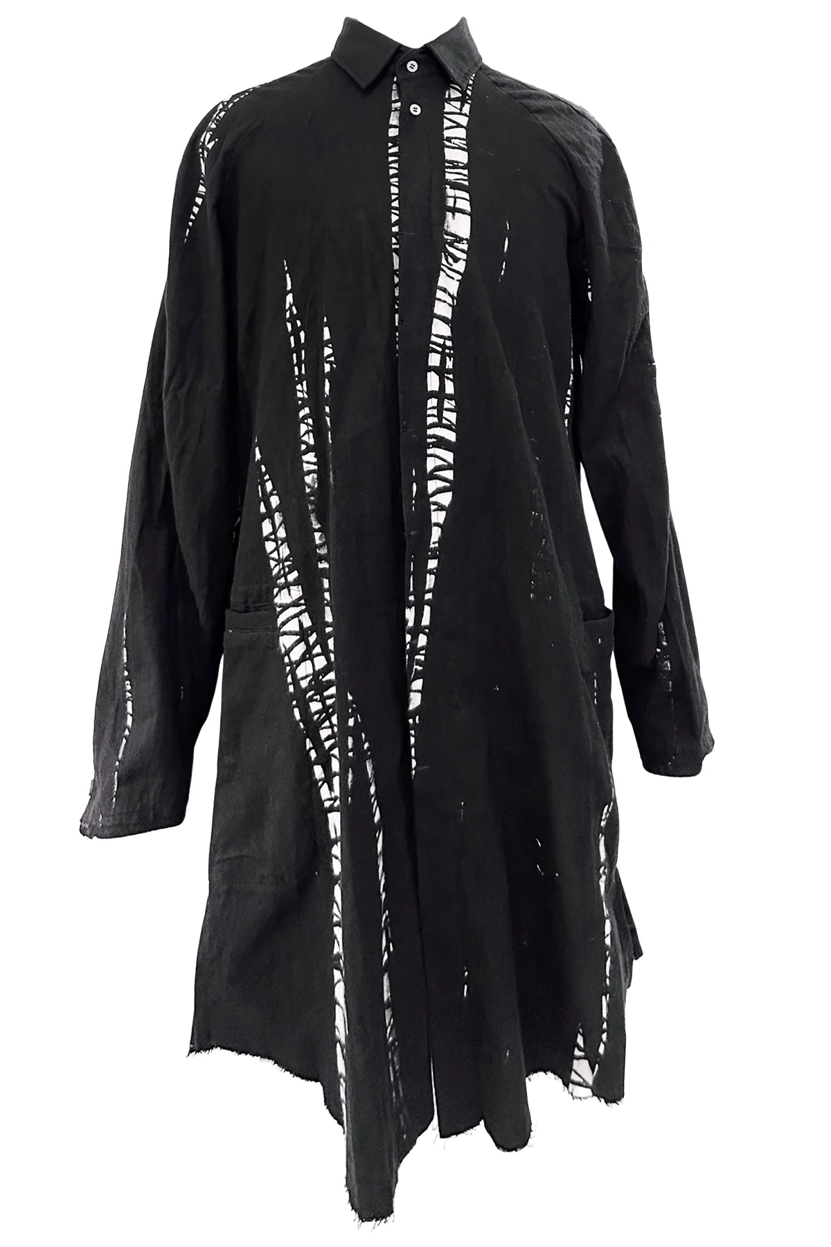 2502-SH01 Shadow Vine Long Flannel Shirt - Image 6