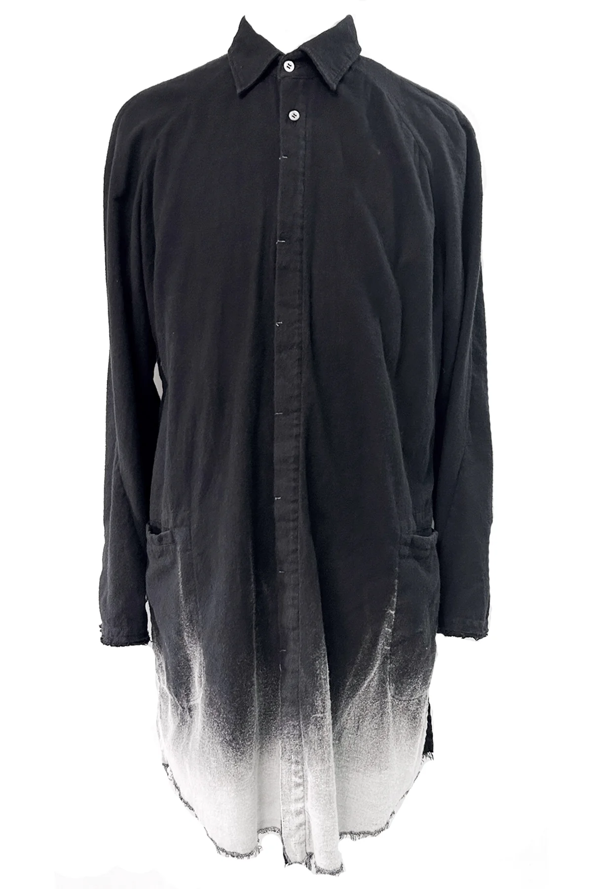 2502-SH02 White Flame Long Flannel Shirt - Image 5