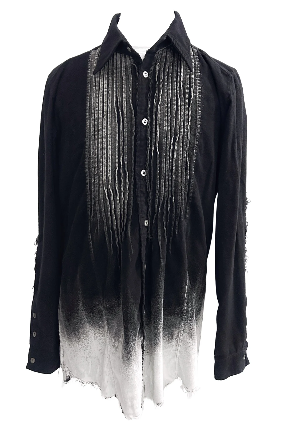 2502-SH04 White Flame Layered Flannel Shirt - Image 6
