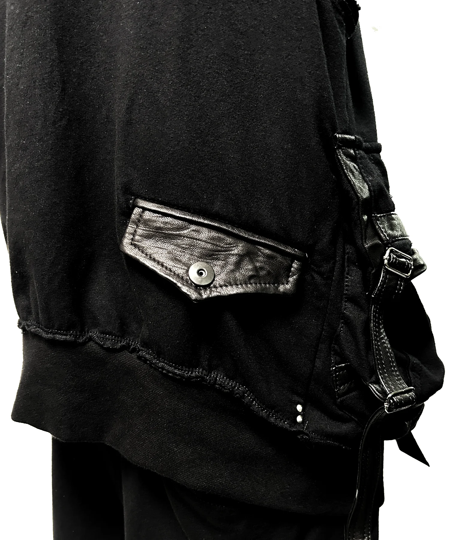 2502-TP04 Black Raven Vest 05 - Image 6