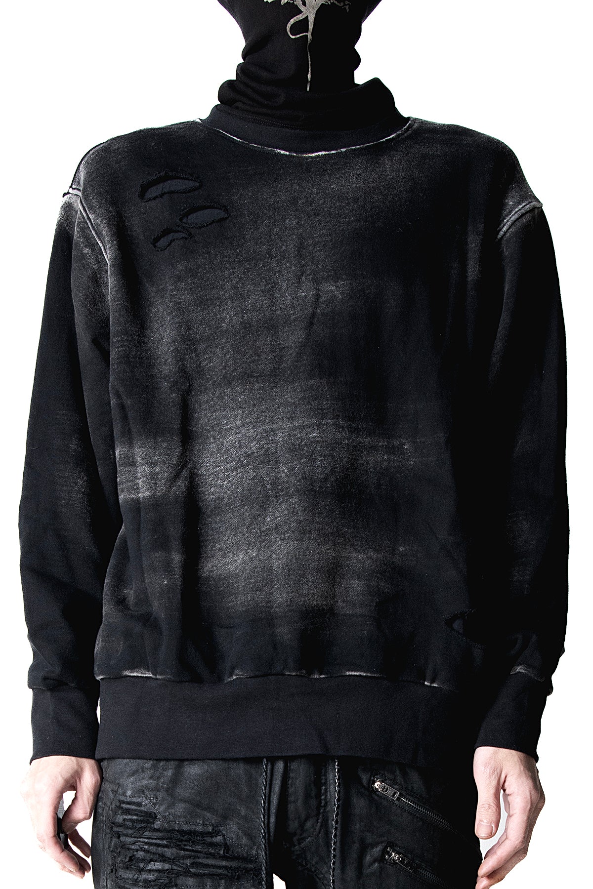 2502-TP07 Serpent Cross Pullover - Image 2