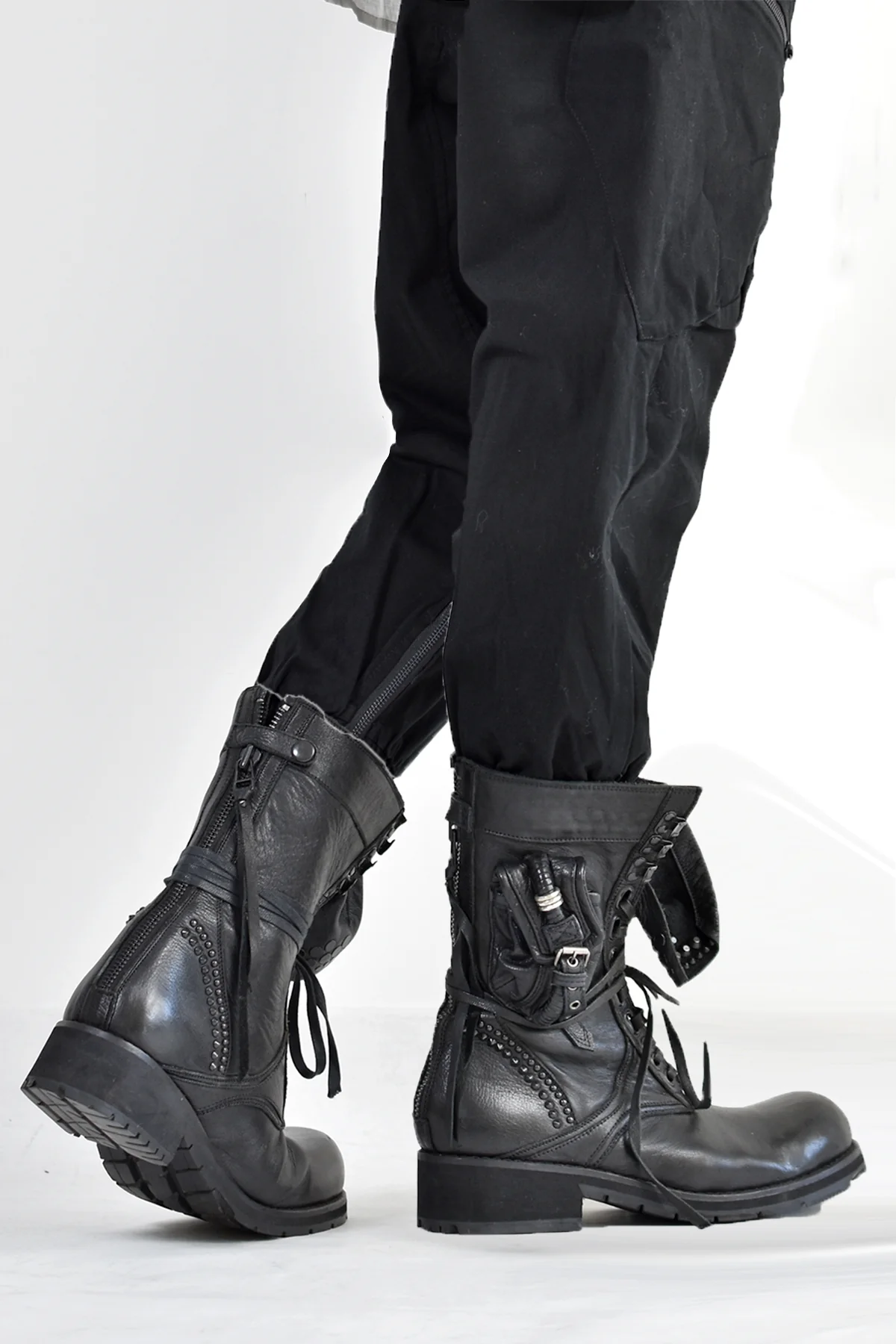 1602-BO07 Chrome Boots 10 - Image 13