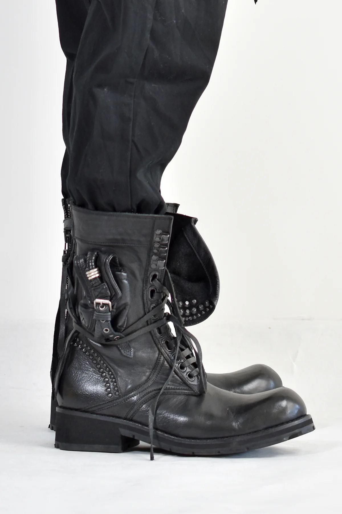 1602-BO07 Chrome Boots 10 - Image 14