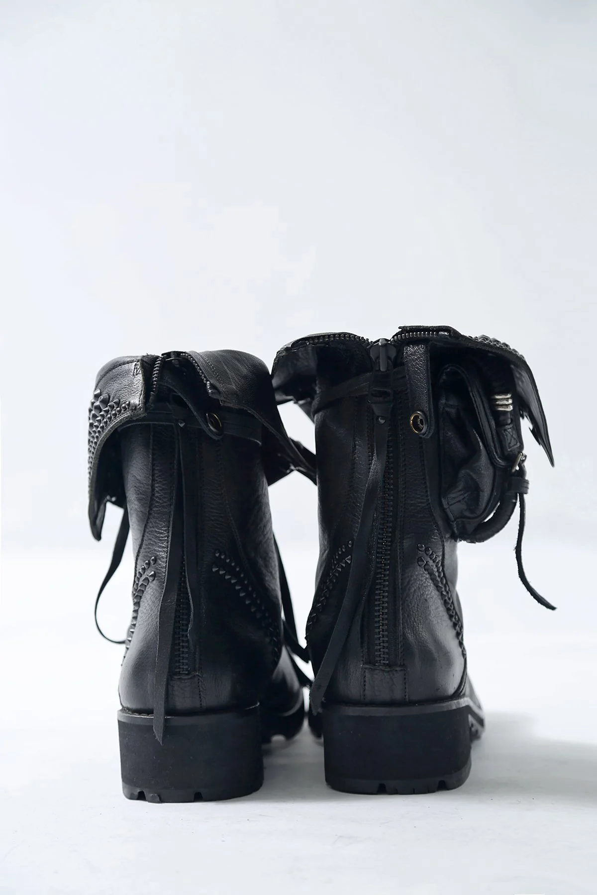 1602-BO07 Chrome Boots 10 - Image 23