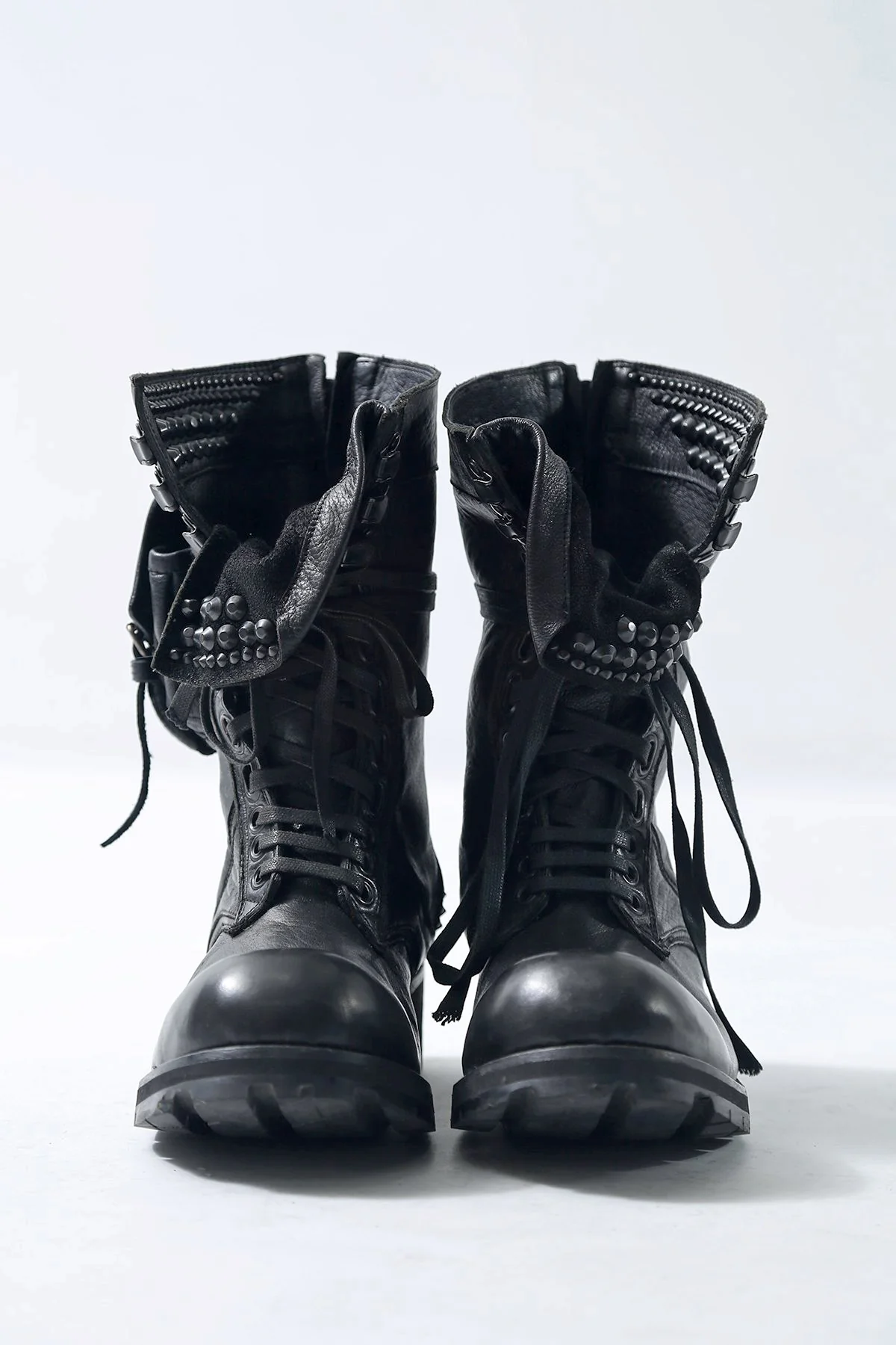 1602-BO07 Chrome Boots 10 - Image 4